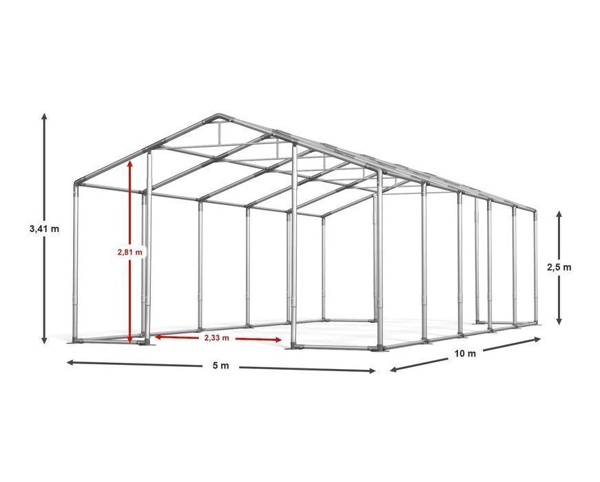 5x10x2,5m Namiot imprezowy Namiot ogrodowy Altana namiotowa