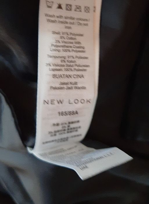 Ramoneska damska z eko skóry rozm. M