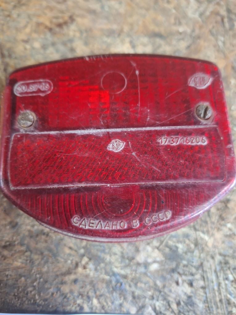 Lampa tył cccp,mini riga i inne
