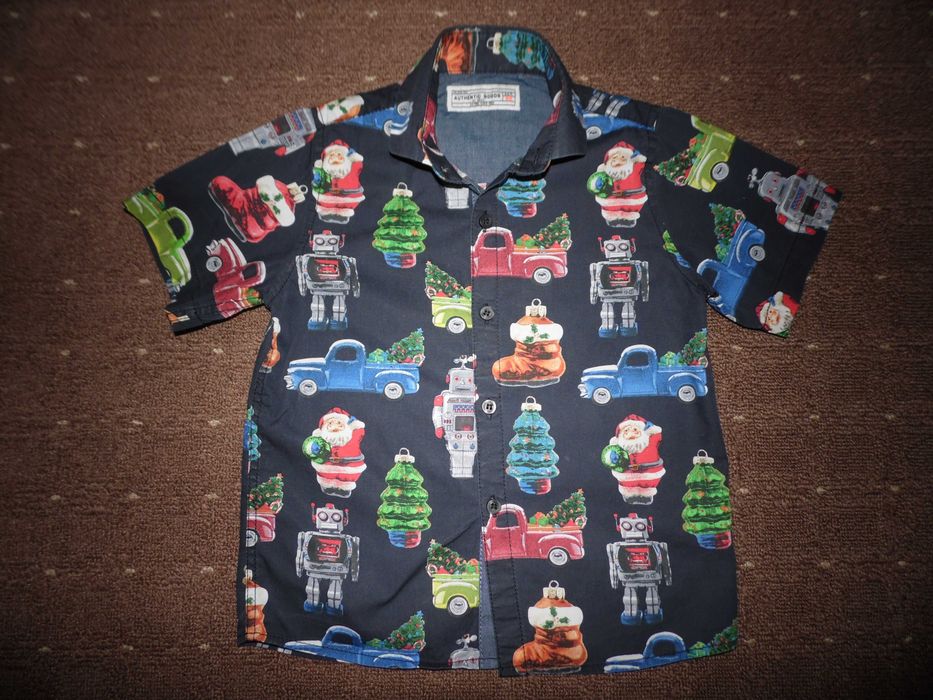 Новогодняя рубашка тениска Next 4 года