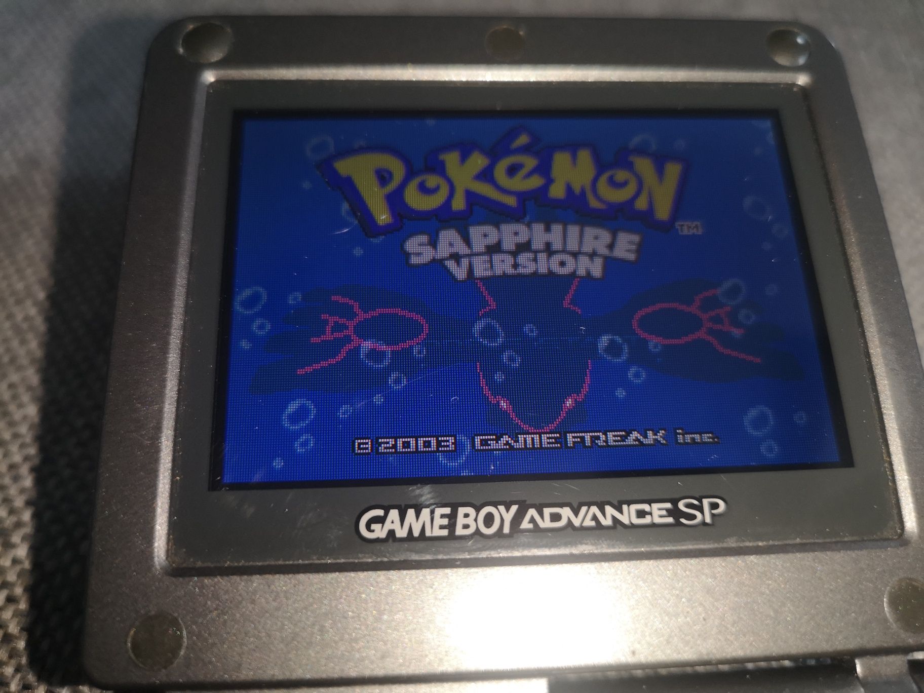 Pokemon Sapphire GAME BOY ADVANCE gra ANG (oryginał testowany) sklep