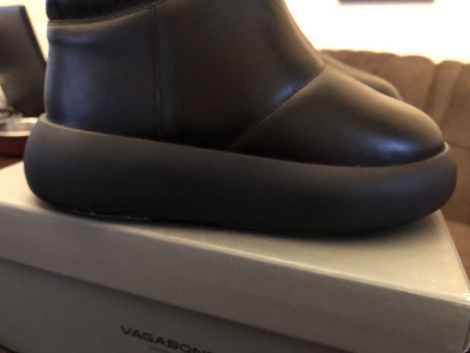 Натуральна шкіра кожа ботинки уггі Vagabond(37)