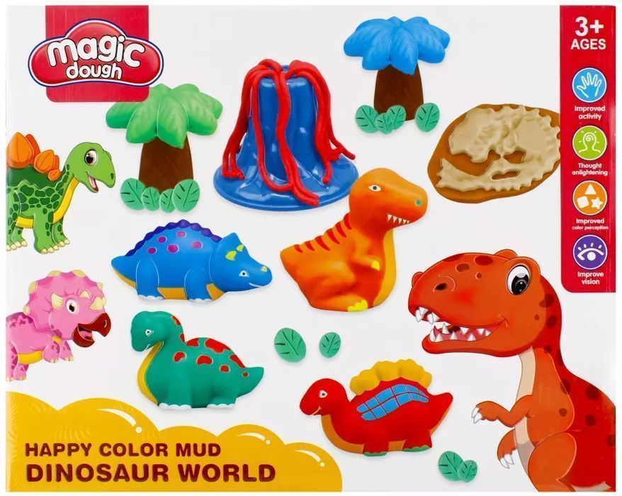 Masa Plastyczna z Akcesoriami Dino Mega Creative 502469. Mega Creative