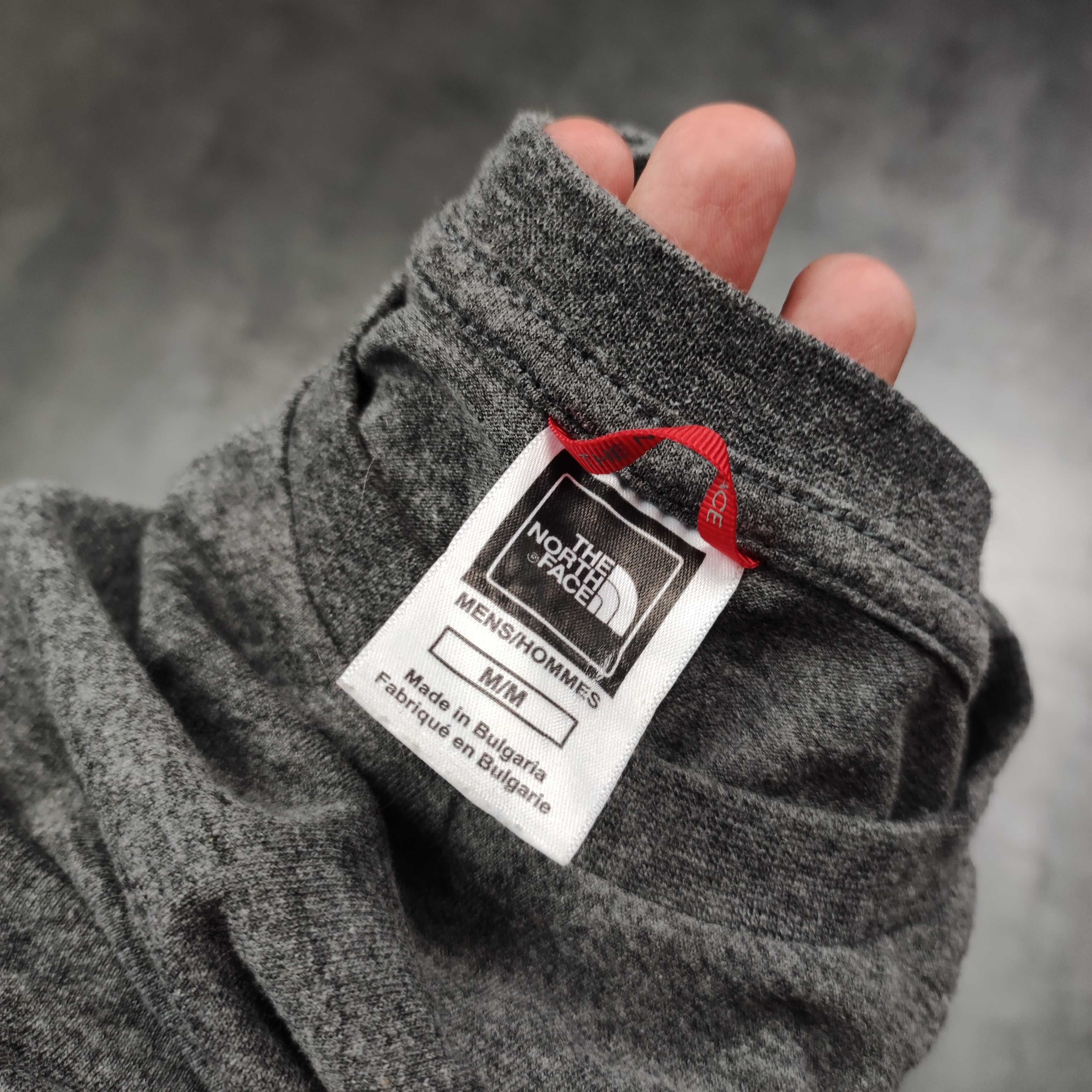 MĘSKA Koszulka Klasyczna Górska Bawełna Szara TNF The North Face Sport