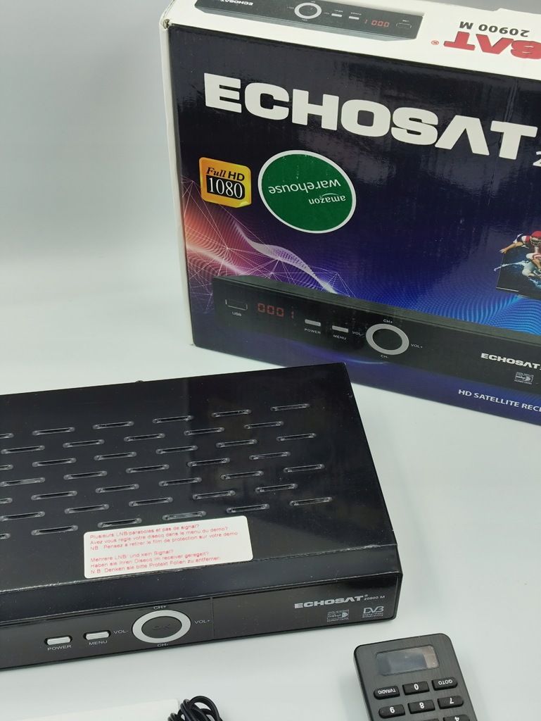 Tuner DVB-S, DVB-S2 Echosat 20900 M odbiornik cyfrowy satelitarny