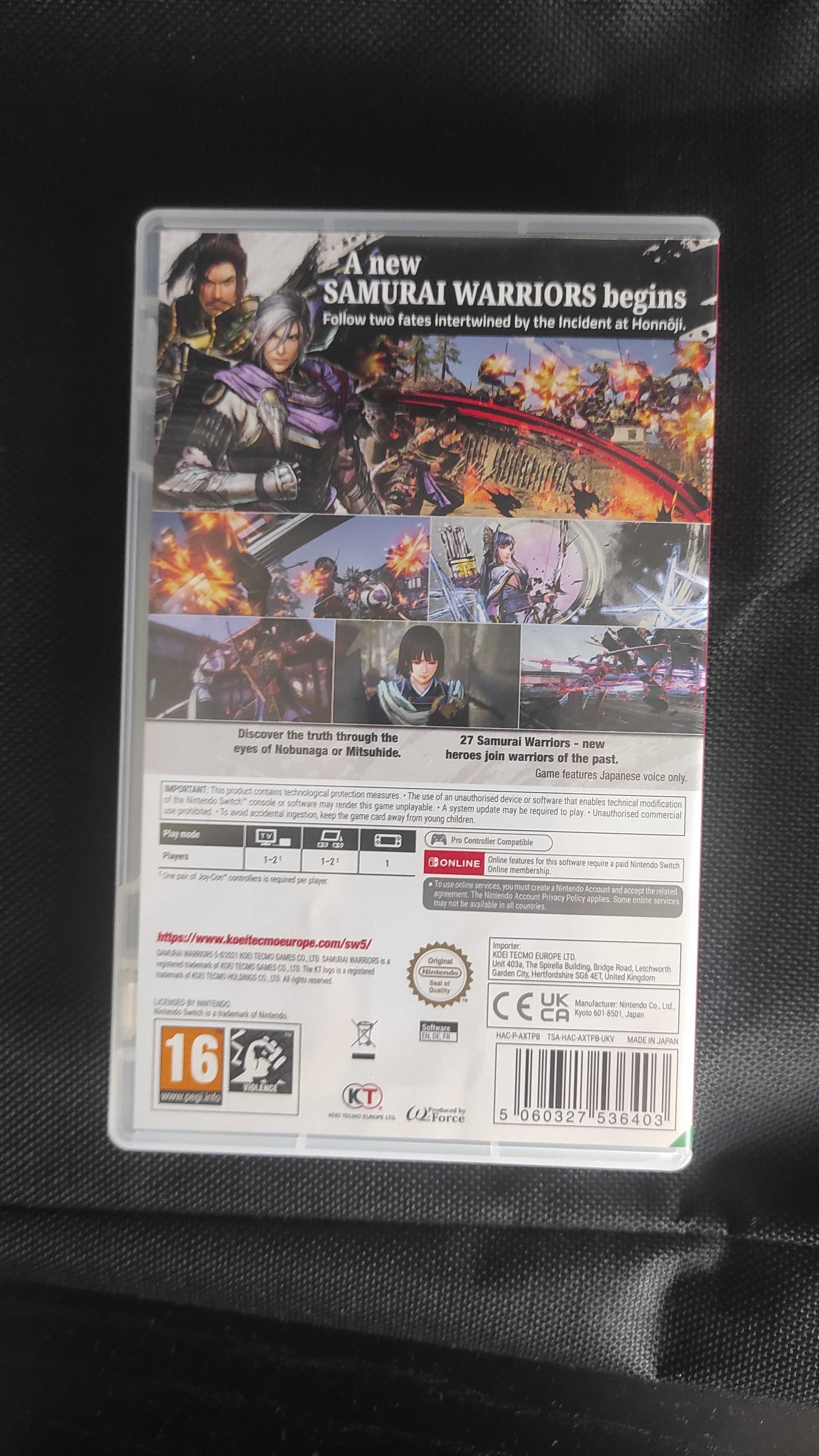 Samurai Warriors 5 para Nintendo Switch