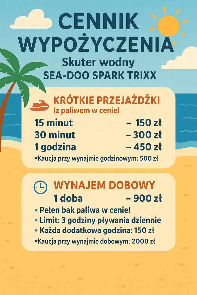 WYNAJEM Skuter wodny SeaDoo spark trixx Augustów wynajmij skuter