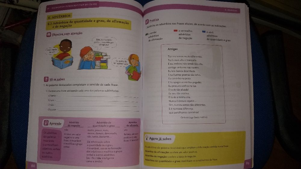 Livro Gramática Escolar do 1º ciclo