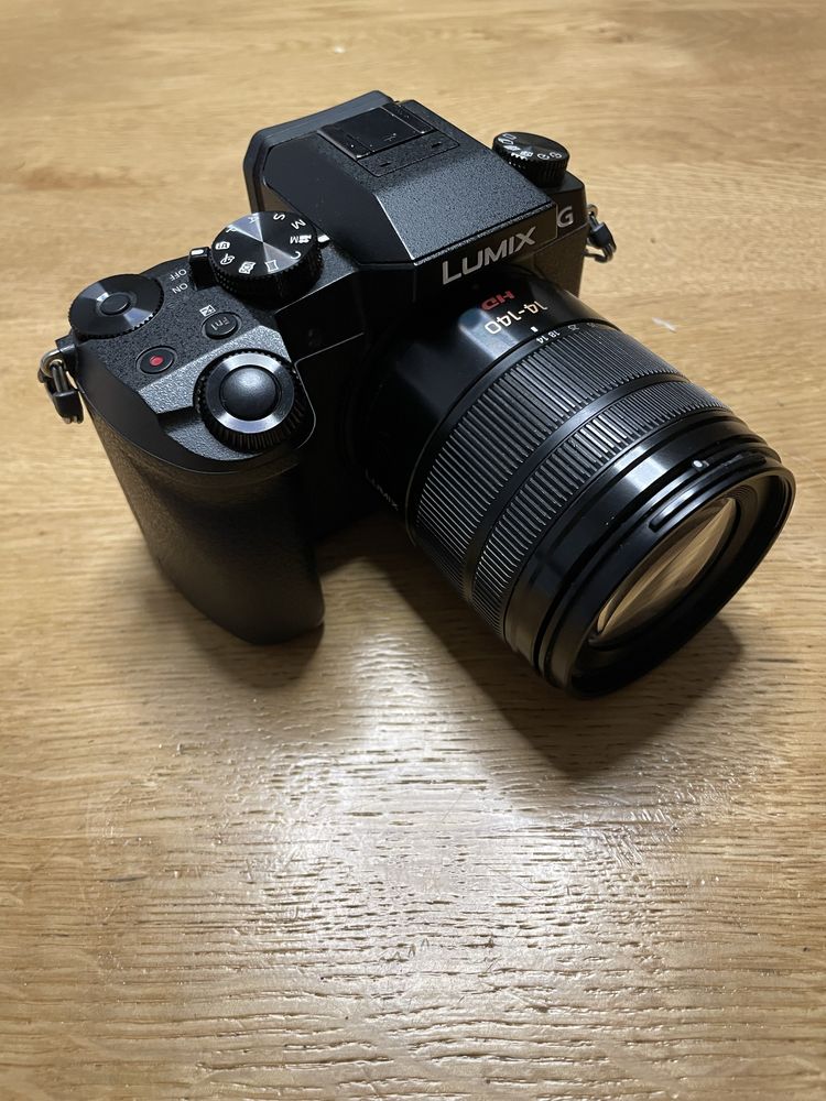 Lumix g80 + obiektyw g vario 1:3.5-5.6 / 14-140