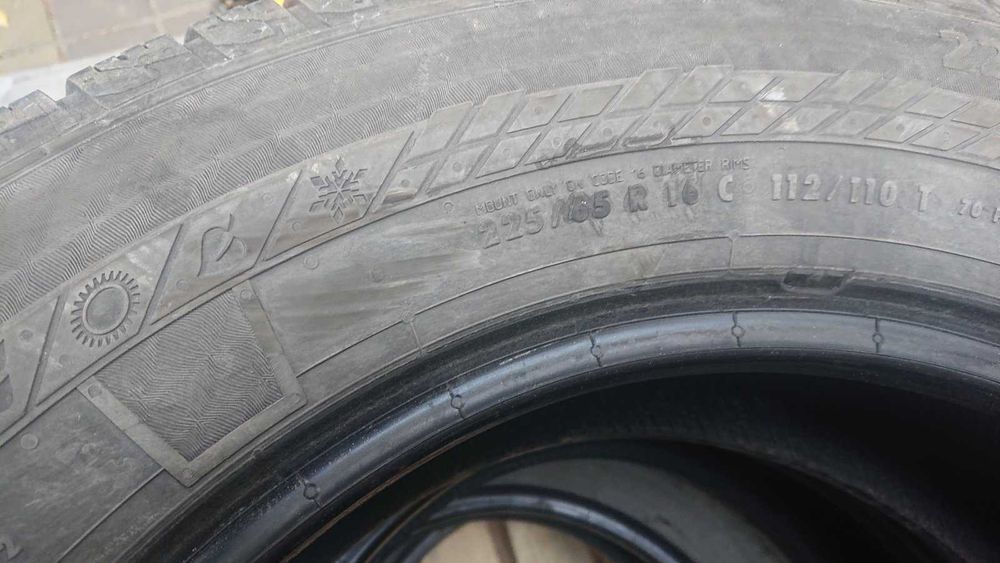 Шини б/у 225/65 r16c Continental 4 штуки