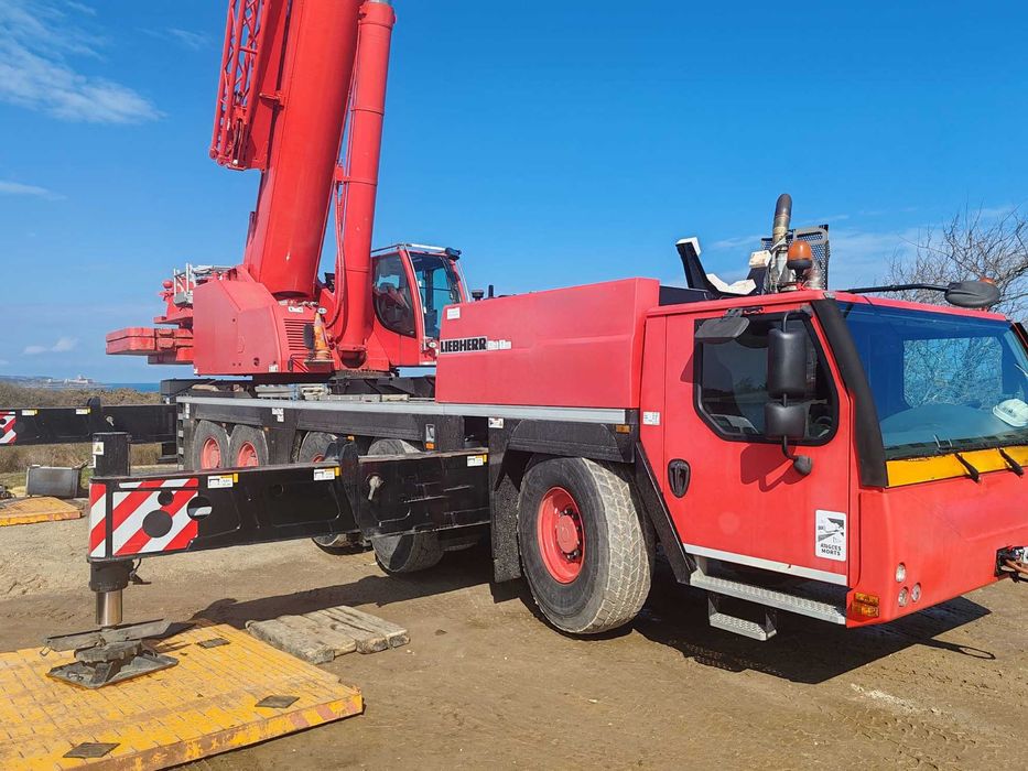 Żuraw mobilny samojezdny dźwig budowlany Liebherr LTM 1160-5.2 Dotacja