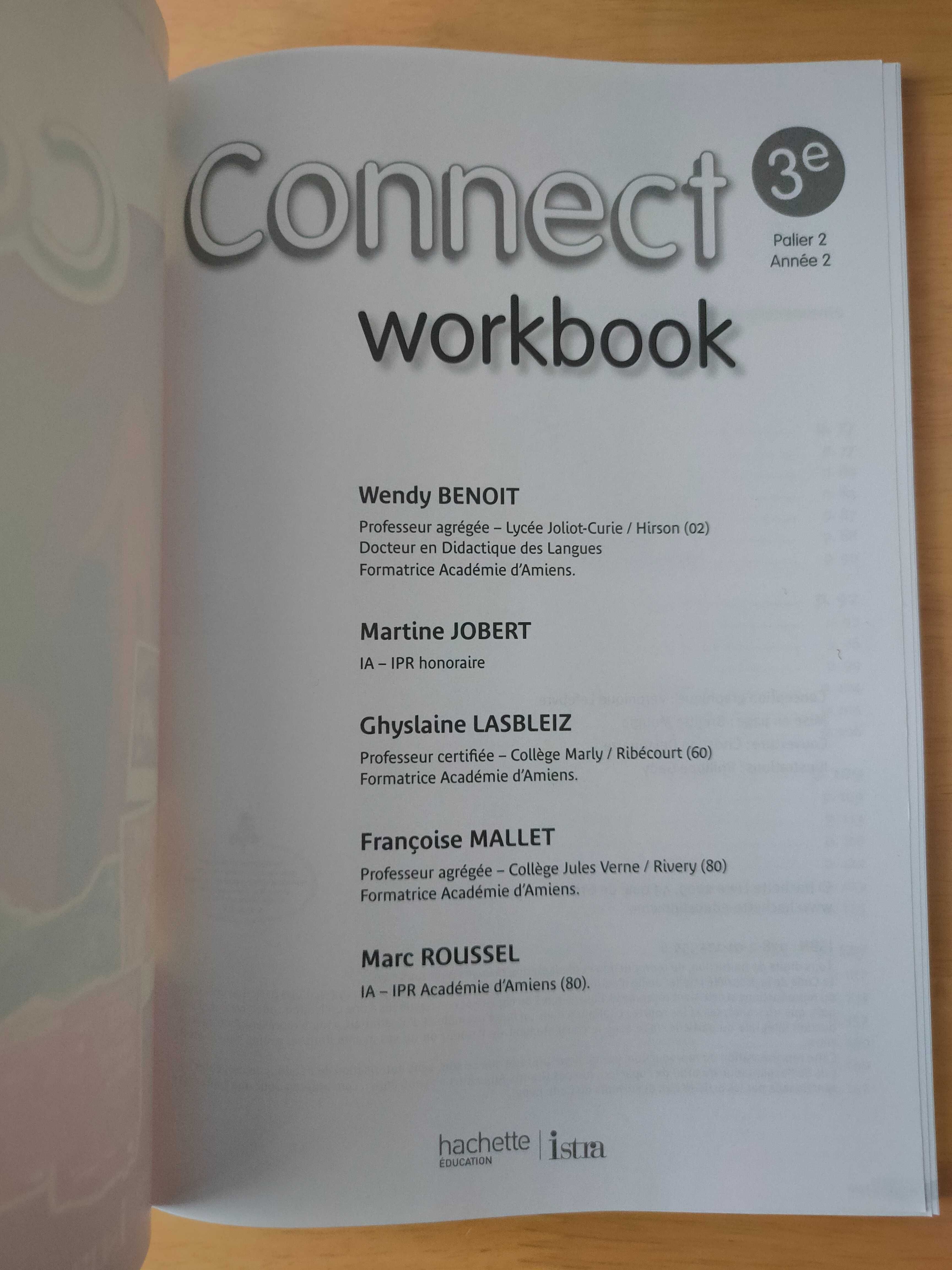 Anglais 3e Connect : Workbook by Wendy Benoit