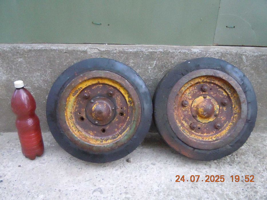 Oś koła do przyczepy wózka platformy  pełne mega wytrzymałe