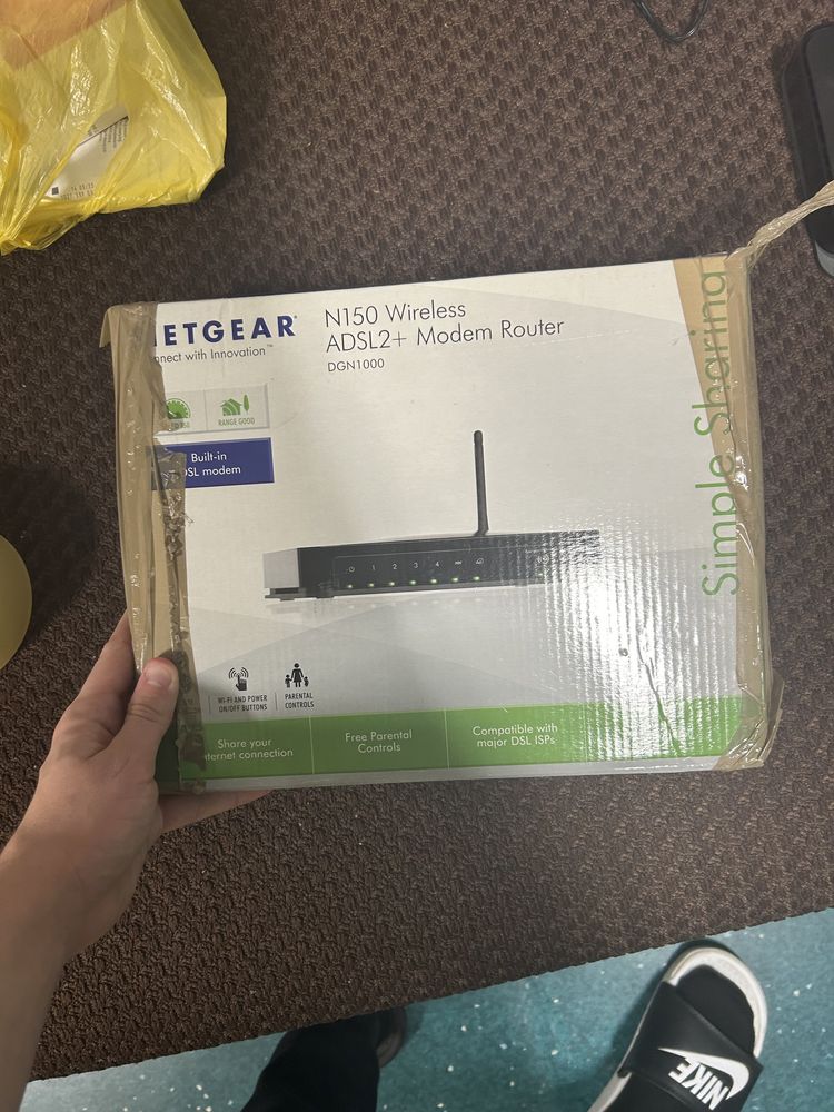 Wifi router Netegar 150 mbs
