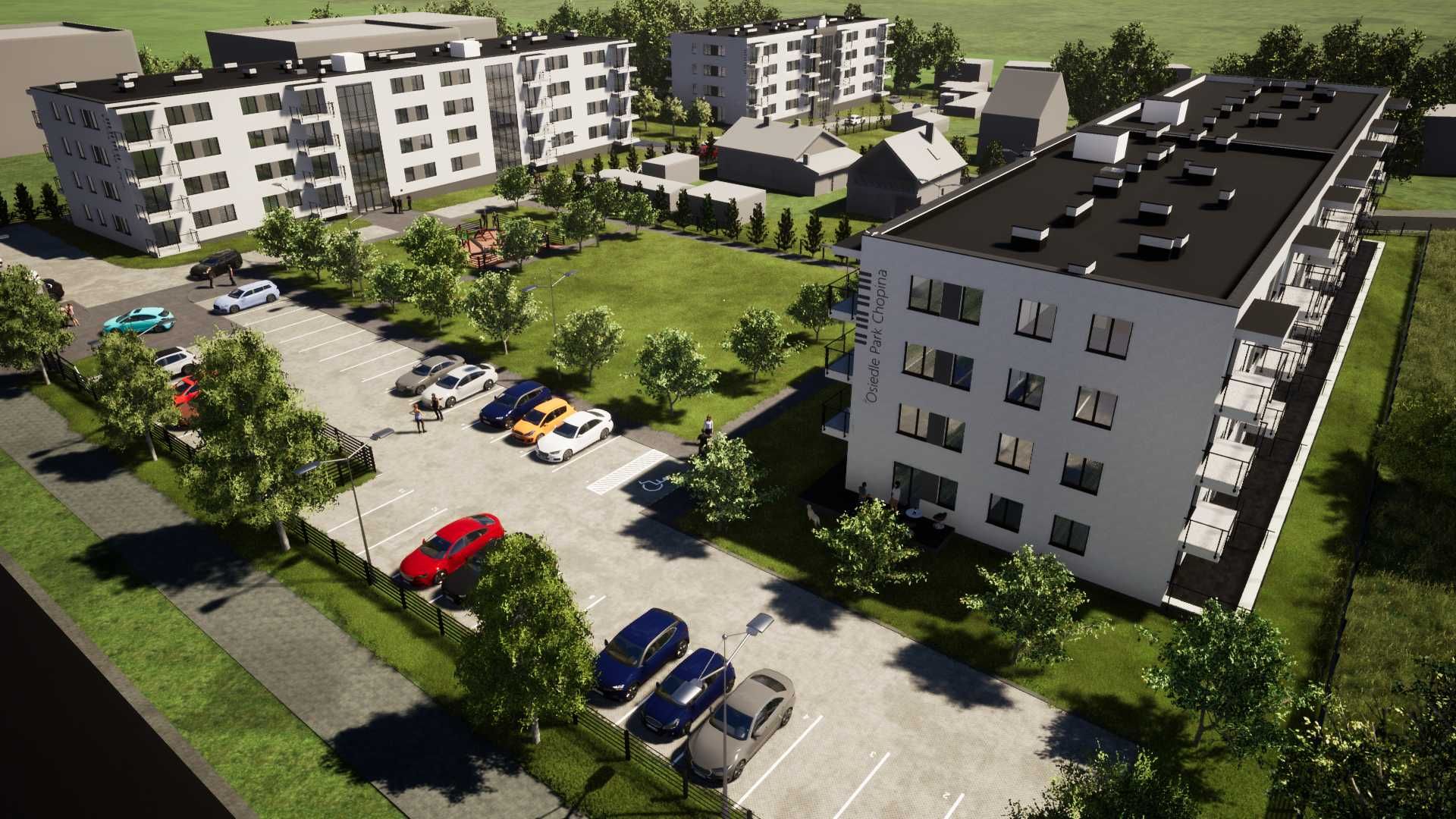 Park Chopina III 32,30 m2 | winda | garaż podziemny I parter