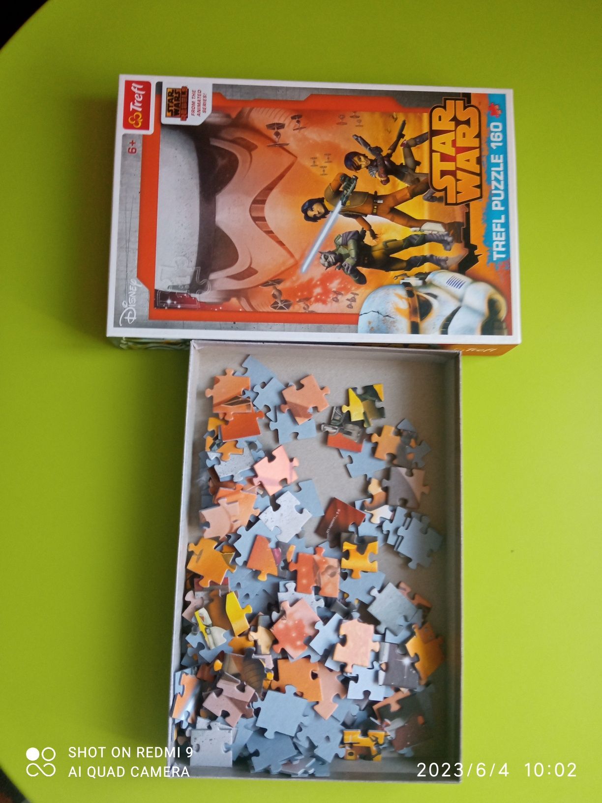 Star wars trefl puzzle 160 elementów +6