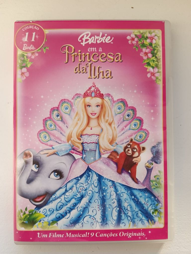 DVD Barbie em  a princesa da ilha
