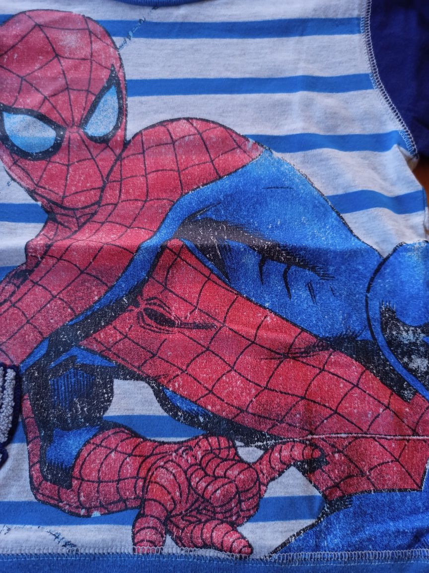 104 Smyk Spiderman Marvel bluza bluzka koszulka chłopiec długi rękaw