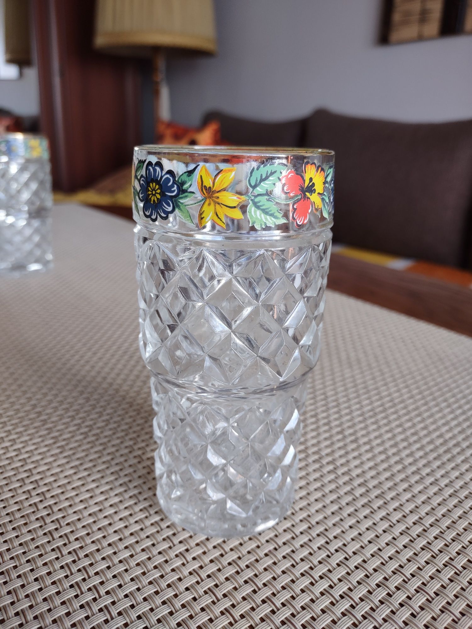 Stare szklanki (grube szkło) -PRL