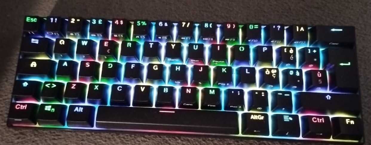 Klawiatura mechaniczna RGB BT/RF Royal Kludge RK61