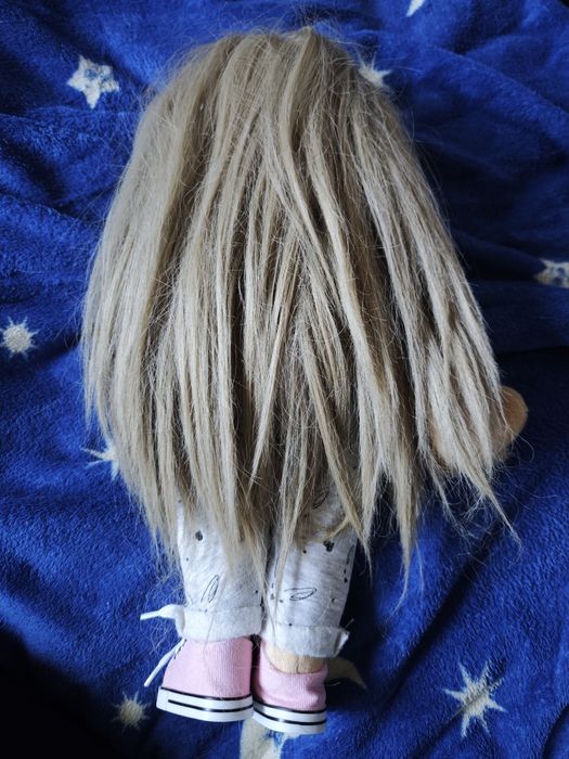 Lalka materiałowa Lullu dolls z misiem