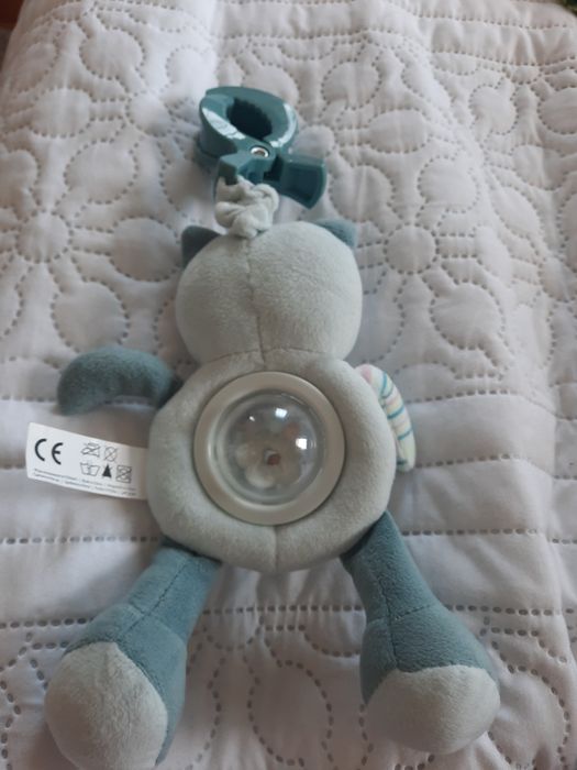 Zabawka do wózka/łóżeczka Smiki misiek niebieski