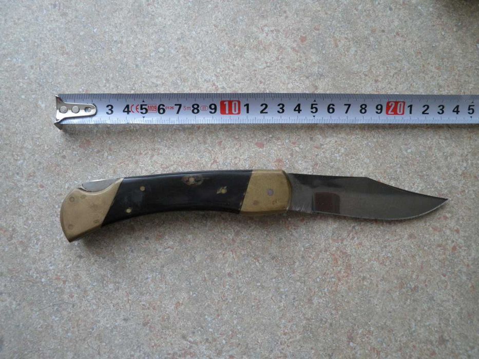 stary nóż scyzoryk z blokadą głowni hunter