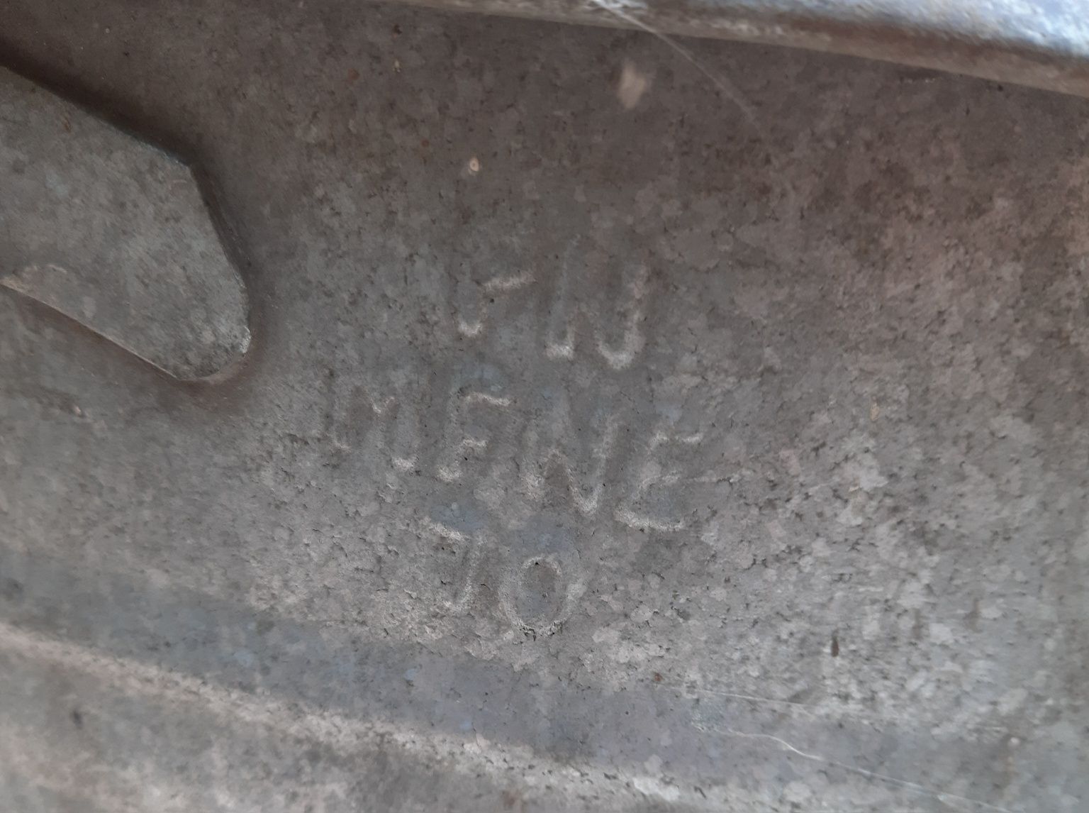 Balia, wanna ocynkowana z PRL. Antyk, zabytek.