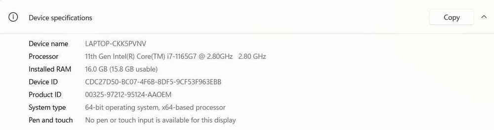 Computador Lenovo IdeaPad 5