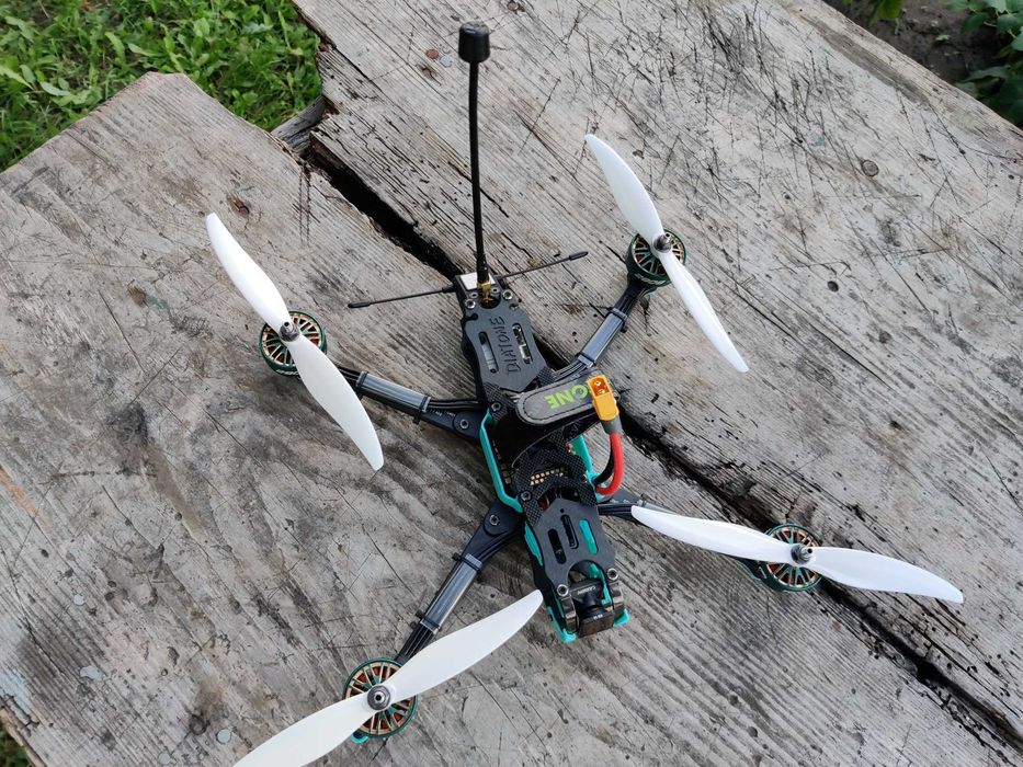 FPV Diatone Roma F7 6S Mamba Caddx Air Unit 120 FPS TBS дрон 7 дюймів