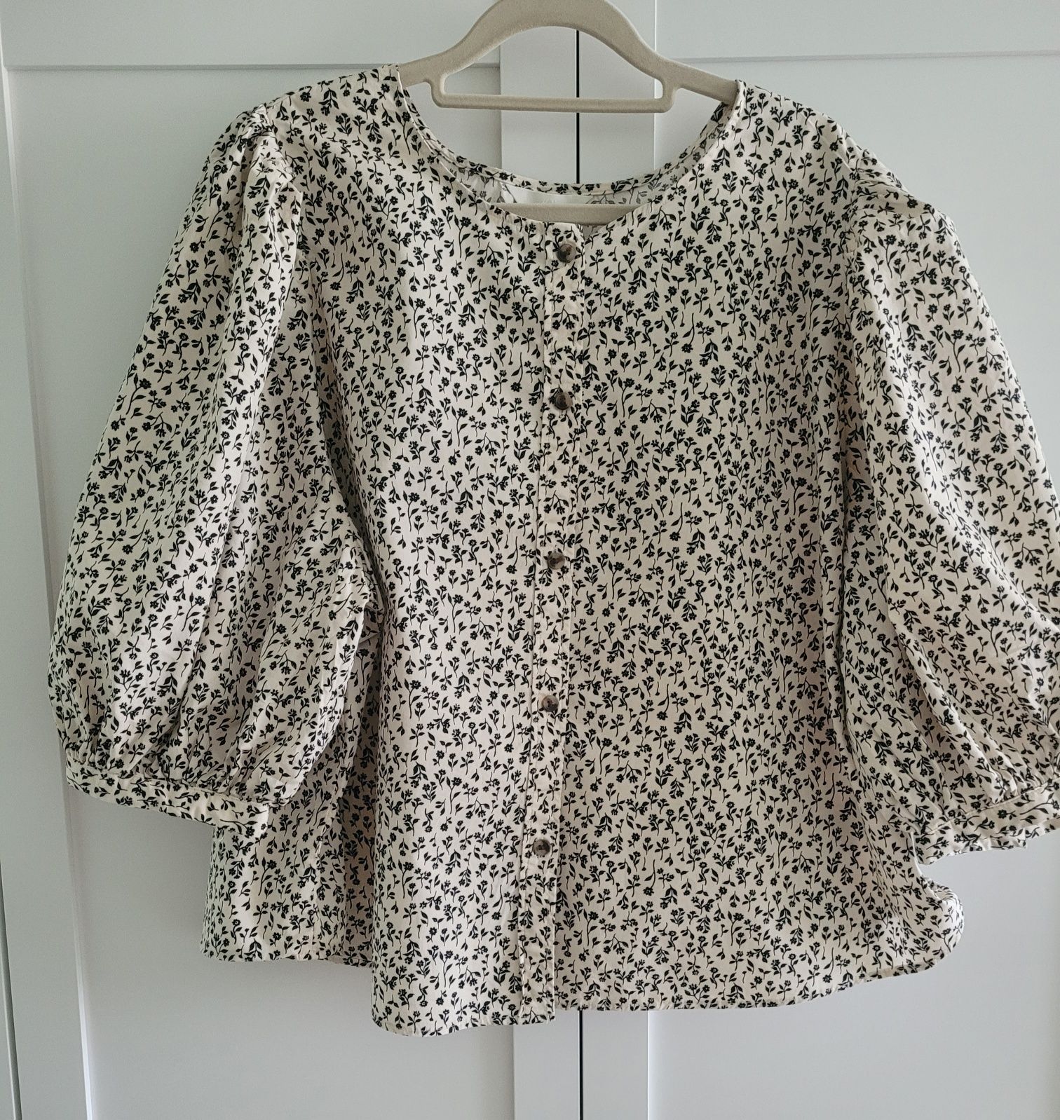 Bluzka H&M XXL 44/46 bufiaste rękawy