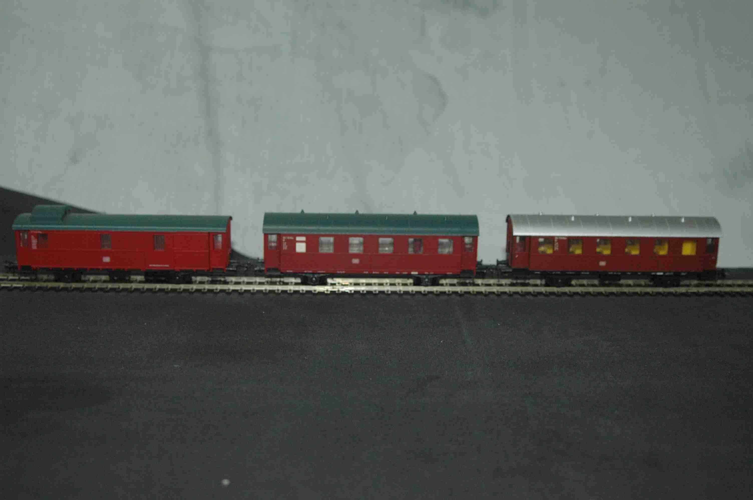 Set 3 carruagens passageiros (DB) PIKO HO