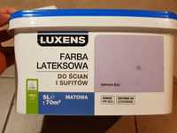 Farba Luxens lateksowa 5L - kolor zapach bzu (fioletowa) NOWA