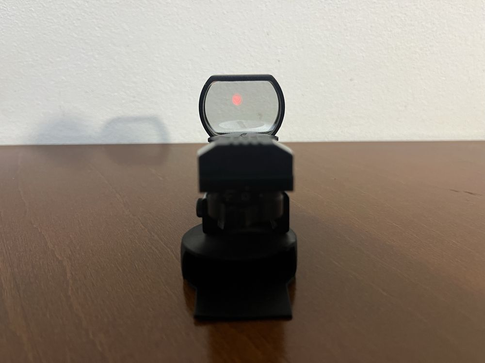 Mira Red Dot ( ajustes de intensidade e tipos de mira)