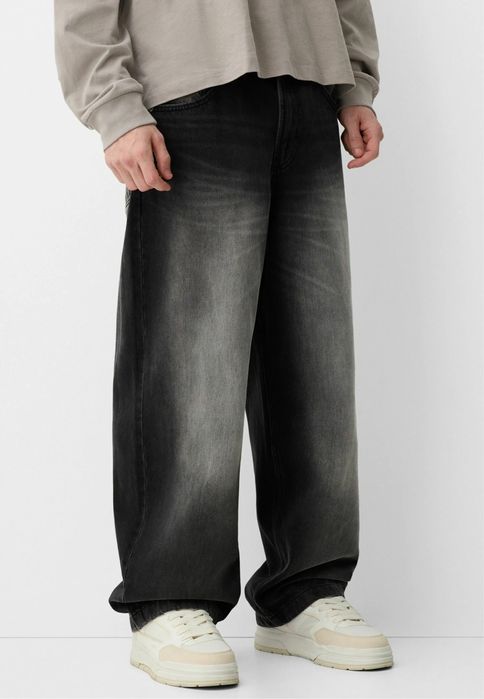 Широкі Джинси Bershka Super Baggy Jeans Оригінал Нові Широкие Джинсы