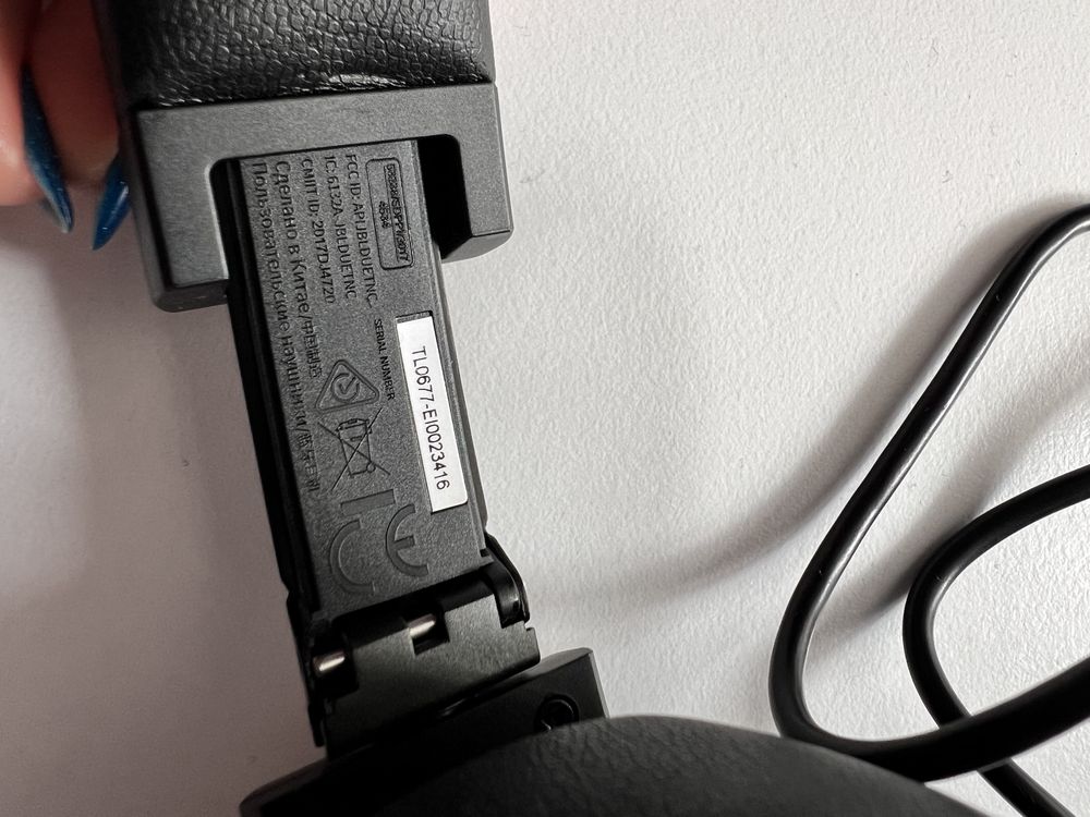 Słuchawki JBL DUET NC czarne black BlueTooth