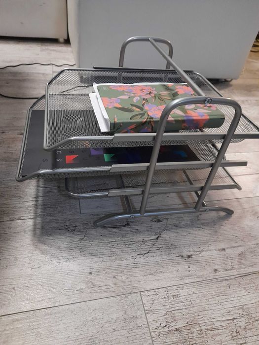 Organizer ruchome szufladki na dokumenty 3 poziomy Ikea