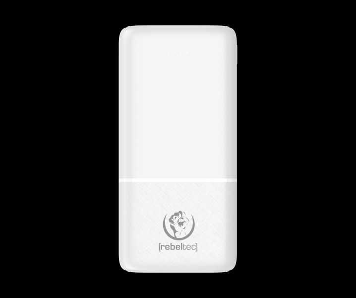 Powerbank Rebeltec 20,000 mAh Biały/Jakość