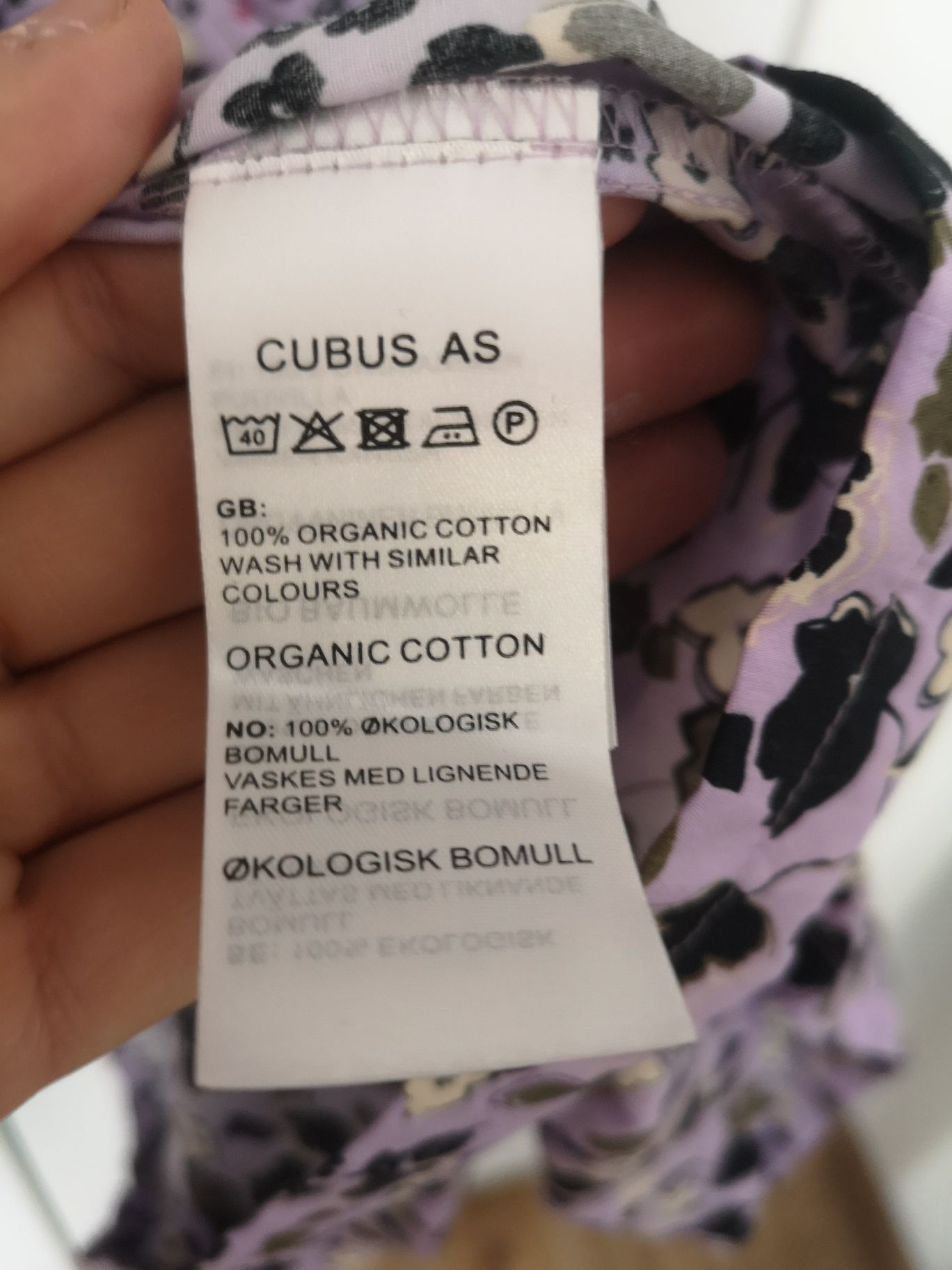 Sukienka organic/eko bawełna  S/M