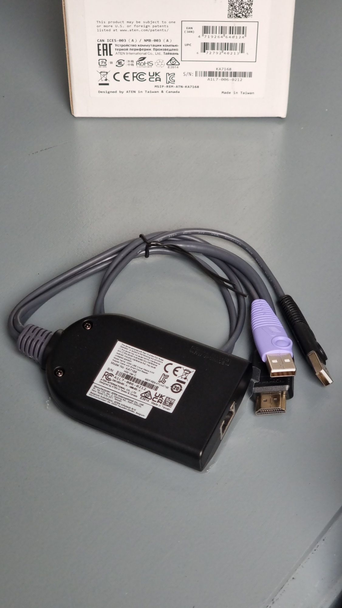NOWY Przełącznik KVM ATEN KA7168