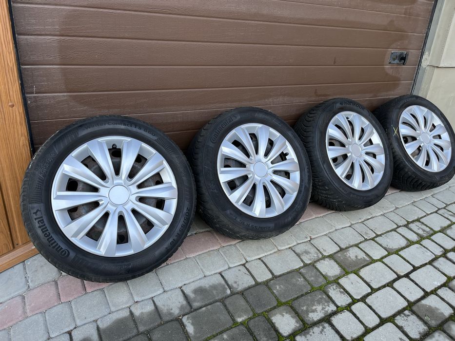 Koła zimowe 16 5x112 / Opony 205 55/ Audi A3 Seat Leon VW Golf Passat