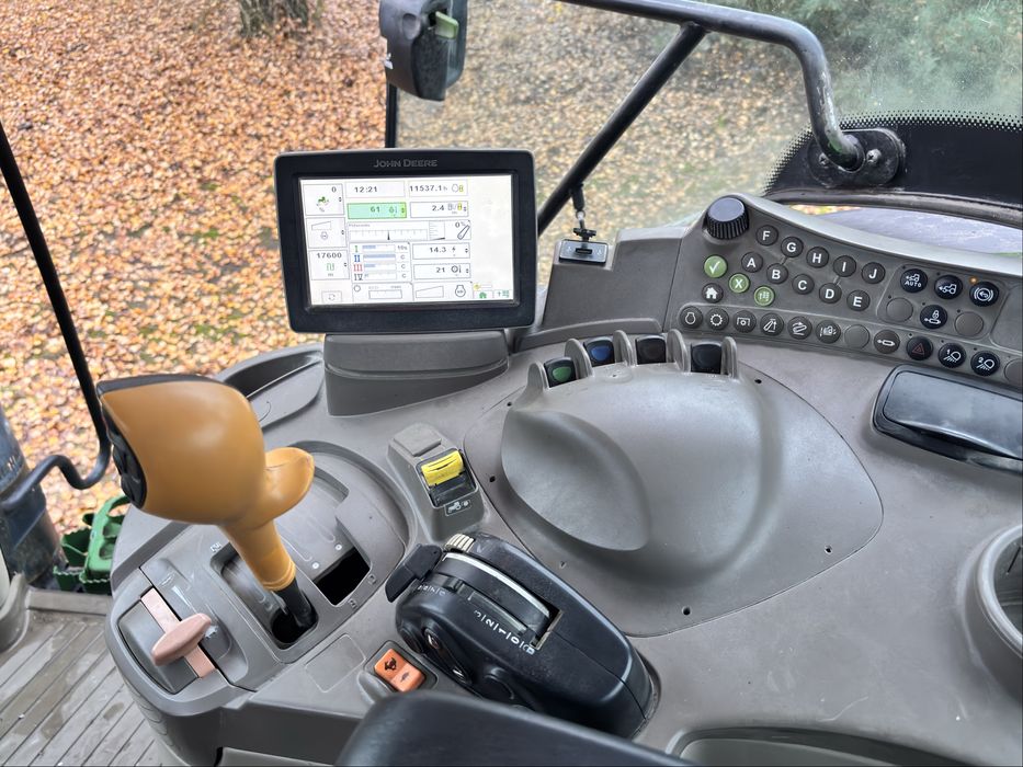 John Deere 6190R PQ, BRUTTO! Umowa tuz, pneumatyka (fendt,case,claas)