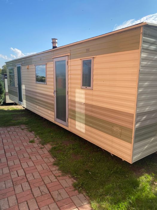 Domek holenderski angielski przyczepa kempingowa carawan