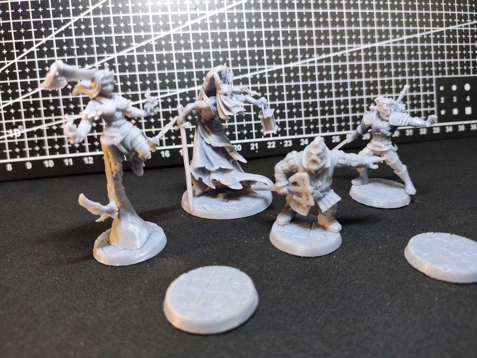 Wiedźmin Druk 3D - Figurki, Zakładki, Ozdoby, Miniaturki