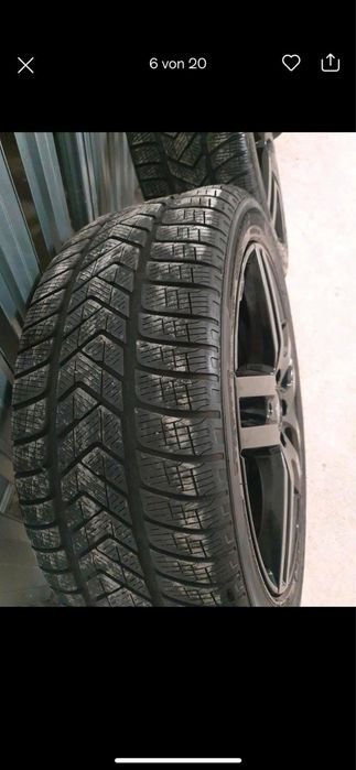Audi 20” S-linie Pireli zimowa bardzo ladne