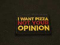 Patch com  frase
