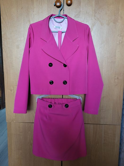 Костюм Піджак-спідниця для дівчинки підлітка р xs-s (158) )