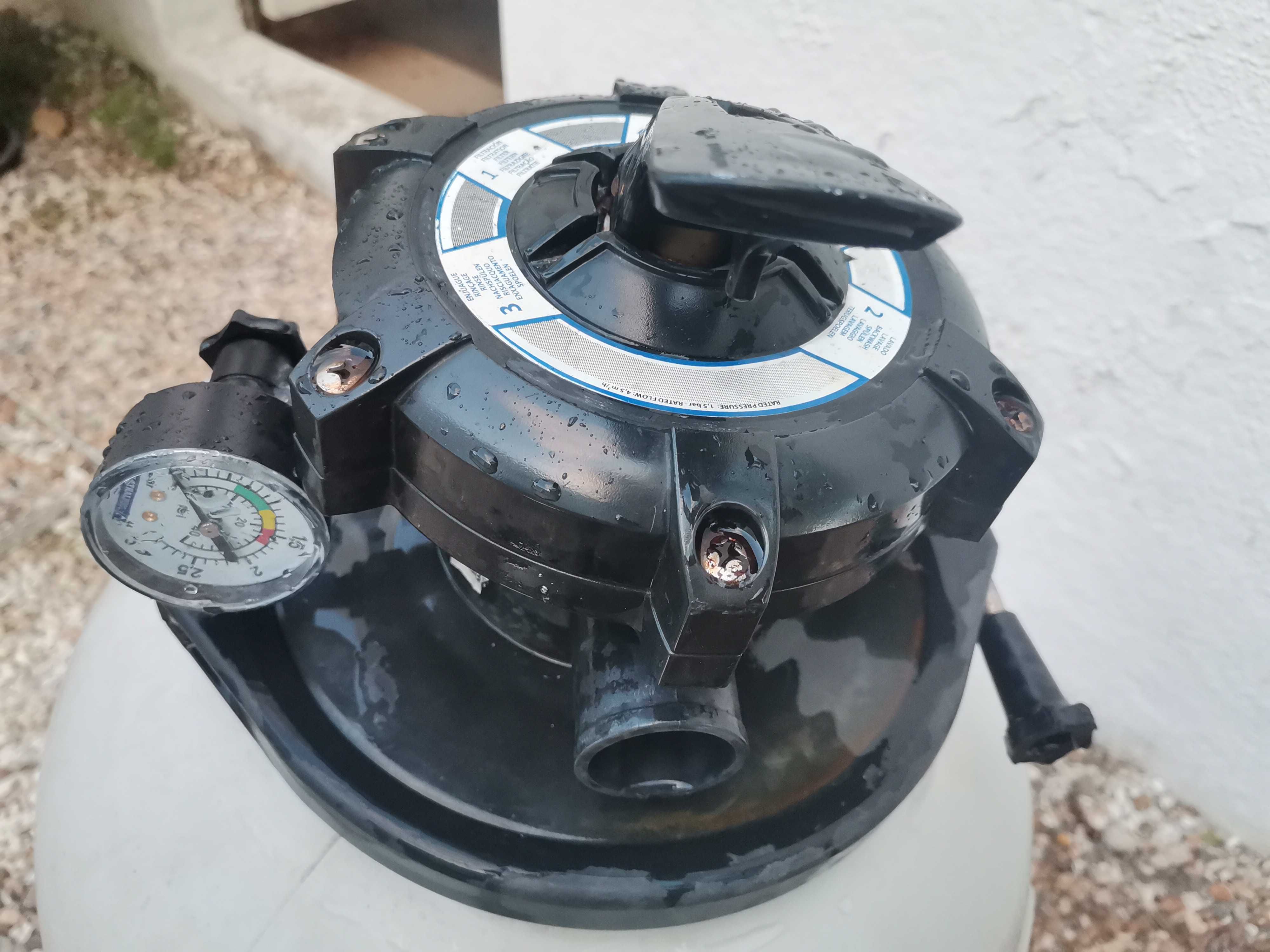 Bomba e filtro de piscina