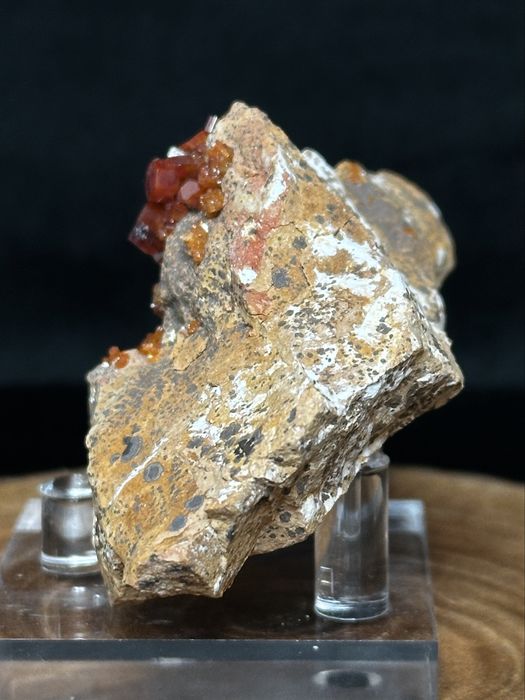 Kryształy wanadynitu - Maroko