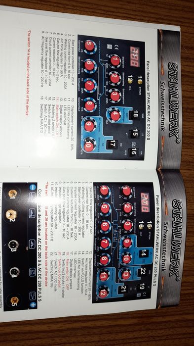 Spawarka tig 3w 1 ac dc plasma . Stahlwerk 200